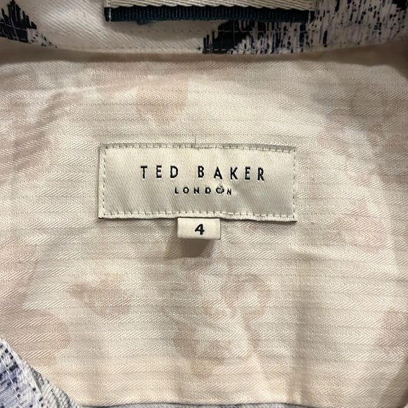 Ted Baker Salcot Tapestry Floral Print Shirt Size L - Picture 2 of 7